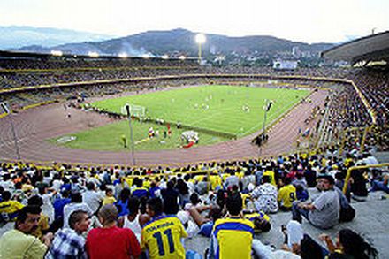 The Pascual Guerrero Stadium, Cali, was the home ground for both America and Deportivo Cali.